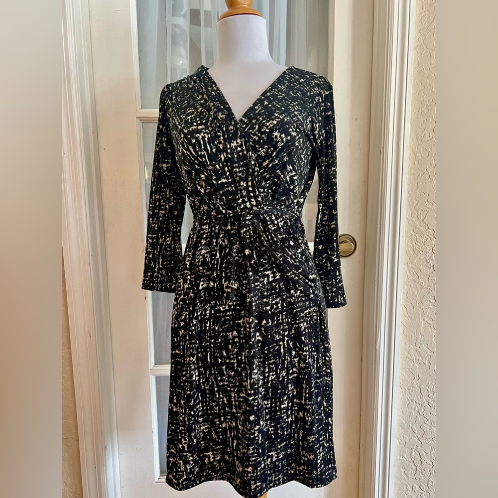 EUC SZ XS Hale Bob Vintage faux wrap dress
